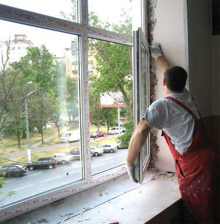 Монтаж металлопластикового окна Монтаж металлопластикового окна